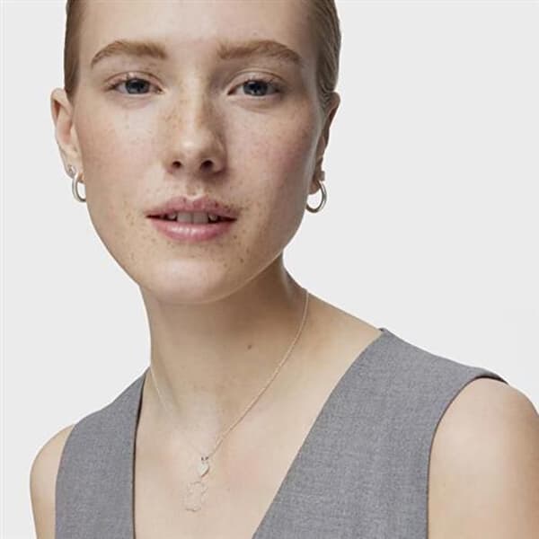 Snyggt silverhalsband New Silueta 1000118300 (kedja, hänge)