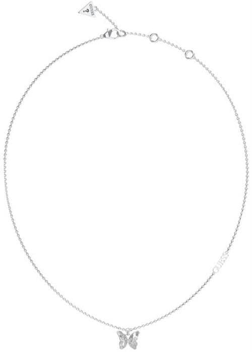 Anständig stålhalsband med fjäril Chrysalide JUBN04107JWRHT/U