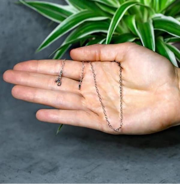 Elegant silver chain Anker AGS1437 CH - Längd: 60 cm