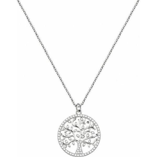 Halsband - Morellato - Livets Träd - Silver 925 - Hänge Dam - Nätverk