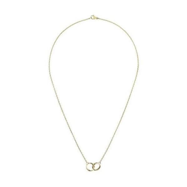 Magnifik smyckesset i förgylld Elan Unity DW00300004 (halsband, armband)