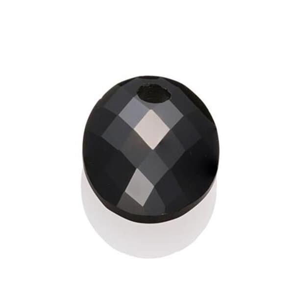 Oval hängsmycke i svart onyx PENGEM07-MO