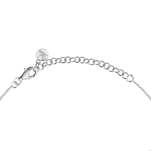Halsband i återvunnet 925/1000 silver och zircon - SAIW240