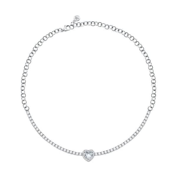 Halsband - MORELLATO - SAVB17 - Återvunnet Argent 925/1000 - 38 cm + 4 cm - Dam