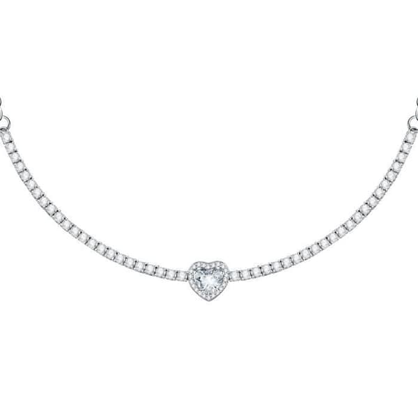 Halsband - MORELLATO - SAVB17 - Återvunnet Argent 925/1000 - 38 cm + 4 cm - Dam