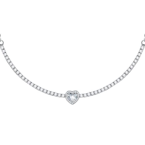 Halsband - MORELLATO - SAVB17 - Återvunnet 925 silver - 38 cm + 4 cm - Dam