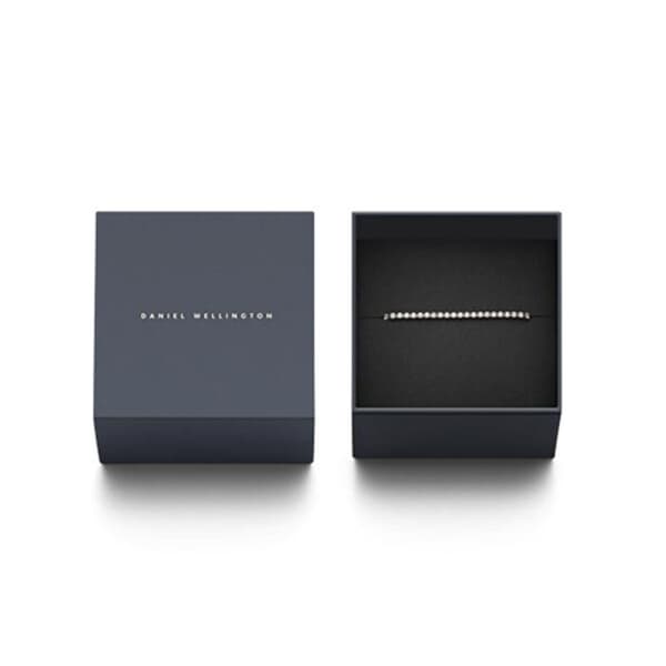 Glittrande halsband i guldfärgad metall med kristaller Classic Tennis DW00400391