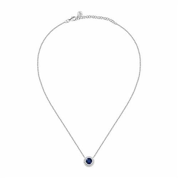 Silverhalsband för kvinnor med kubiskt zircon Tesori SAIW271