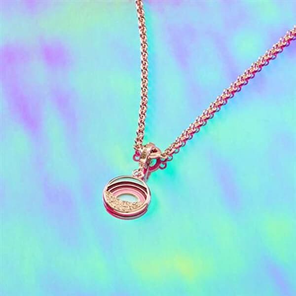 Pendentiv Storie regnbåge i silver RZLE027R
