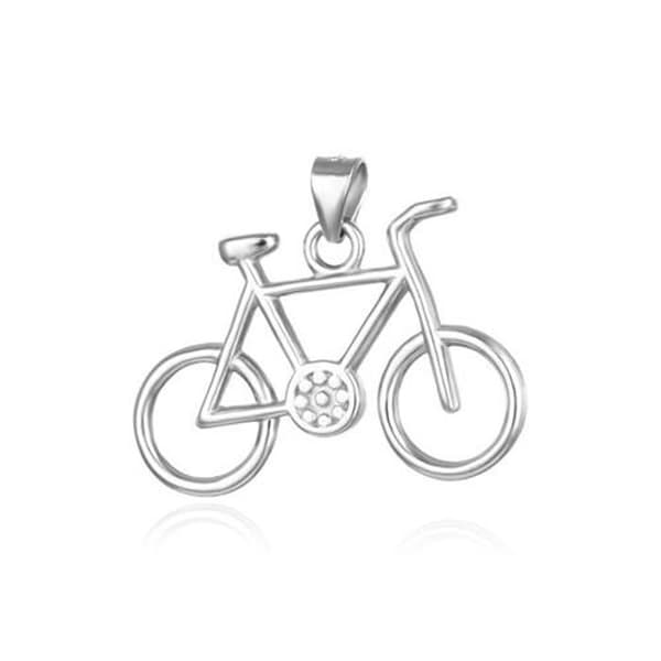 Pendentiv i silver Cykel AGH734M
