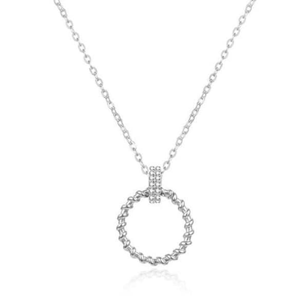 Smycke i silver AGS1504/47 (kedja, hängsmycke)