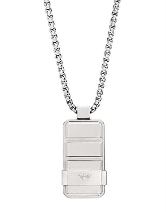 Moderna herrhalsband i stål EGS3078040