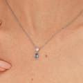 Miniatyrbild 3 av 4: Joli halsband i sterling silver Freedom Blue Fancy FFB109