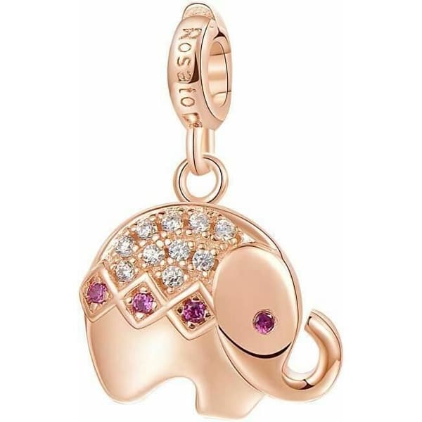 "Pendentiv Elefant Storie Rz001 Guld Rosa Rosato, För Kvinna, Sro0885"