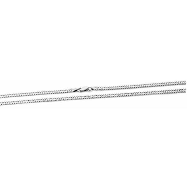 Pancer Kedja i Fin Silver Beneto Ags1085, För Män, 42cm, Sbe0843-42