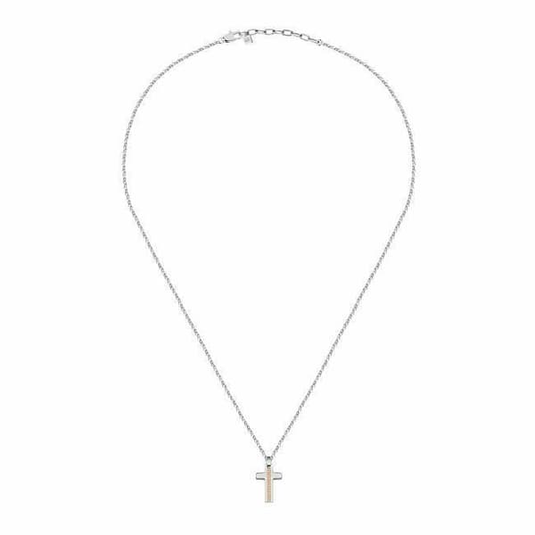Collier - MORELLATO - Motown Sals44 - Stål - Silverfärgad - För Man