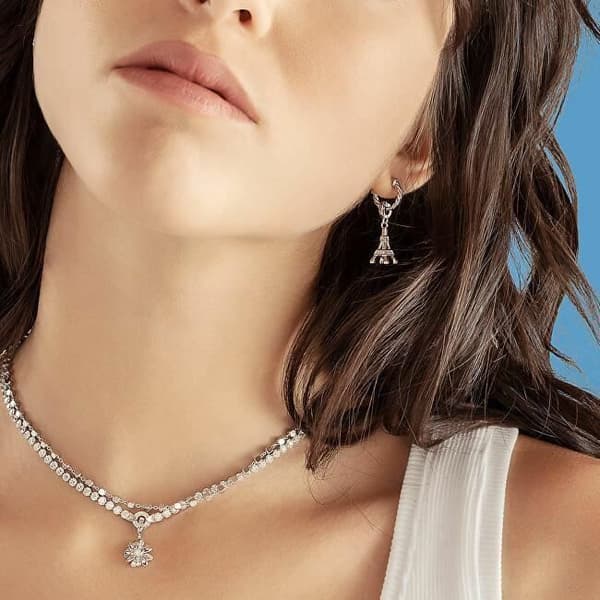 Pendel i Rosato Silver Daisy Storie Rz052r, För Kvinna