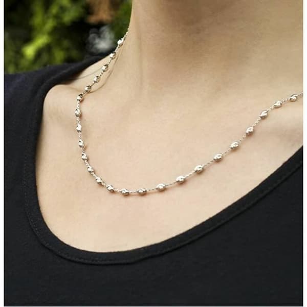 Collier Ballon I Silver Beneto Fashion Ags1148, För Kvinna, 50cm, Sbe1030-50
