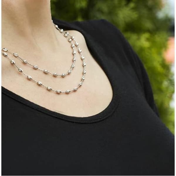 Collier Ballon I Silver Beneto Fashion Ags1148, För Kvinna, 50cm, Sbe1030-50