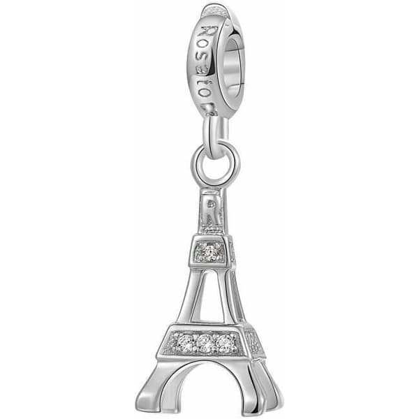 Hänge i rosafärgad silver Tour Eiffel Storie Rz051r, för kvinnor, Sro1032