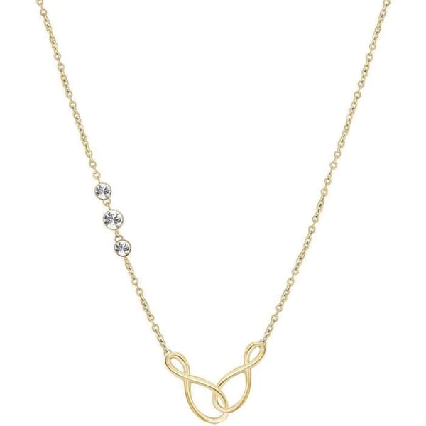 Halsband - Brosway - Band - Silver - 46 cm - Kristallkristaller