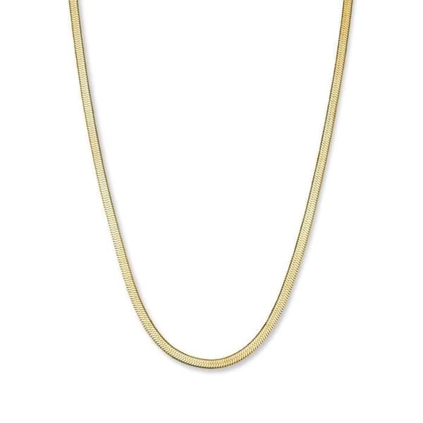 Collier Rosefield "Snake Necklace Gold " Doré