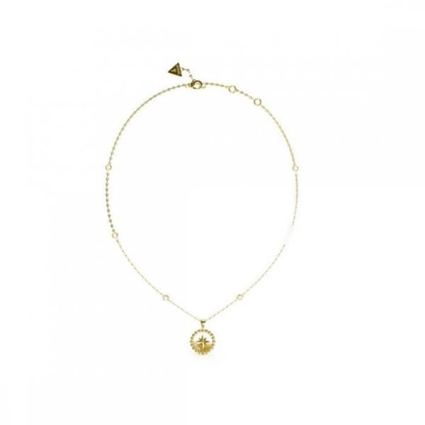 Guess Monete Guld Stålhalsband JUBN02201JWYG