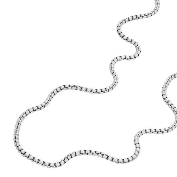 Collier - Fossil - Ellis - Rostfritt stål - Justerbar längd 46-51 cm - Färg vit