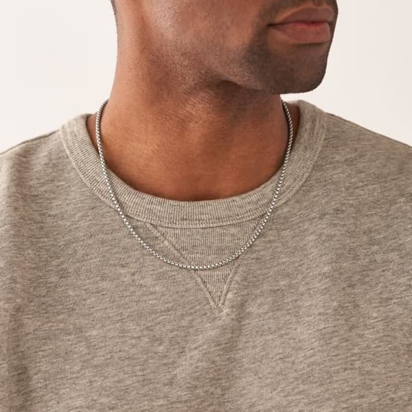 Collier - Fossil - Ellis - Rostfritt stål - Justerbar längd 46-51 cm - Färg vit