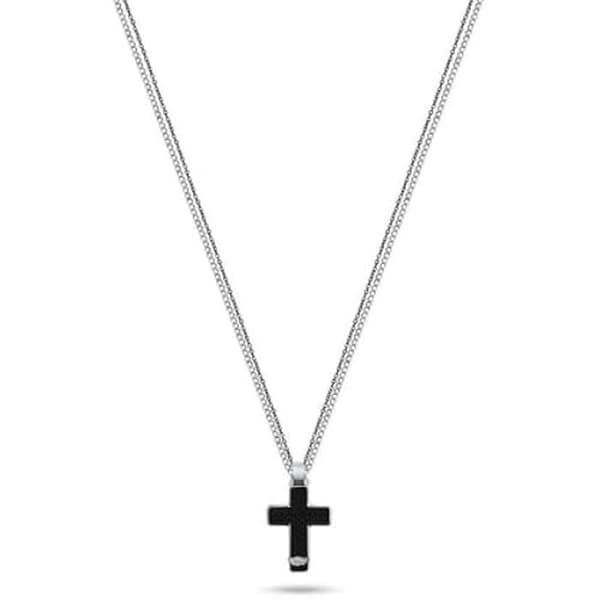 Halsband - POLICE - FIO PAGN2211602 - Oädel metall - One size - Ingen ädelsten