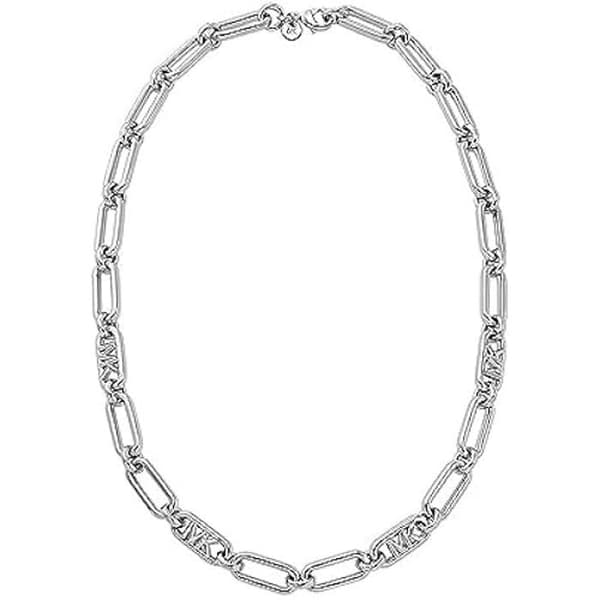 Collier - MICHAEL KORS - MKJ828400040 - Platinbeläggning - Kedja med länkar - Kvinna