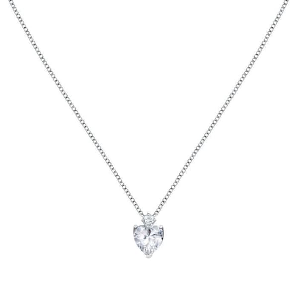 Halsband - MORELLATO - SAIW158 - Återvunnet silver - Zirkon