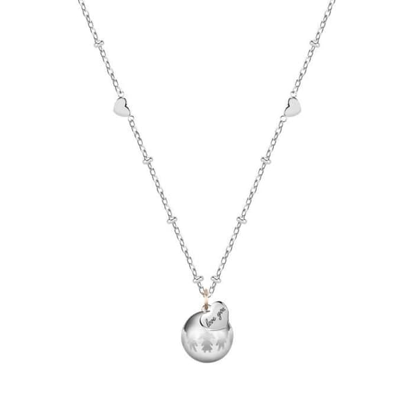 Halsband i mässing - MORELLATO - SAQE07 - Kvinna - Silverfärgad