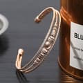 Miniatyrbild 2 av 4: Klocka - TD® - Set med 3 klockor - Elegant - Metallarmband - Presentförpackning för kvinnor