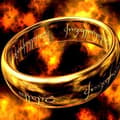 Miniatyrbild 2 av 4: TD® halsband Lord rostfritt stål ring koreanskt mode utsökt guld magisk ring titan stål par kung ring halsband