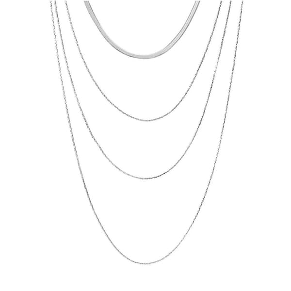 Damhalsband Stroili 1688349 Silvrig
