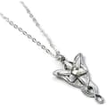 Miniatyrbild 1 av 2: Collier - RINGENAS HERREN - Evenstar - Silver - Zink - Kristall