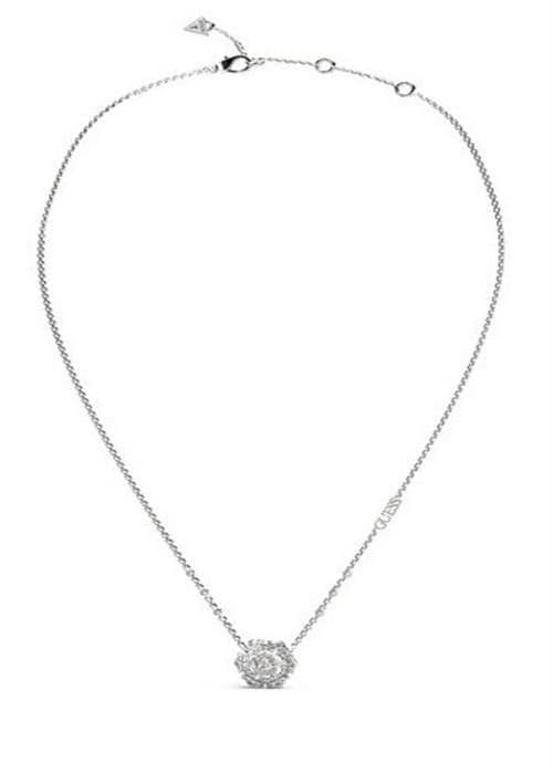 Magnifikt halsband i stål La Fleur JUBN04556JWRHT/U