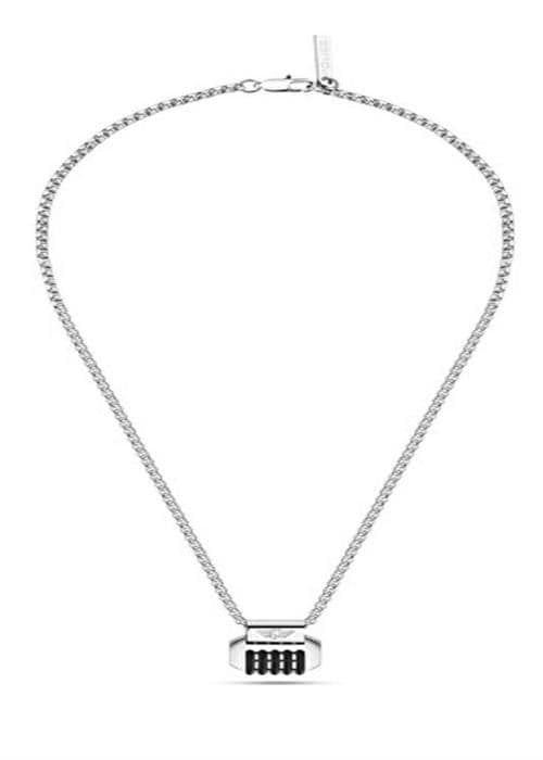 Lyxig stålhalsband för män PEAGN2211501