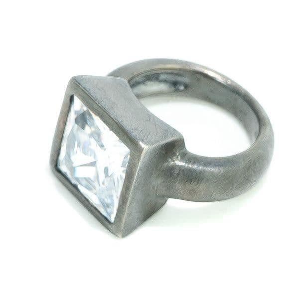Ring - Demaria - DMAN4210076-N - Steel - Silver - Size 12