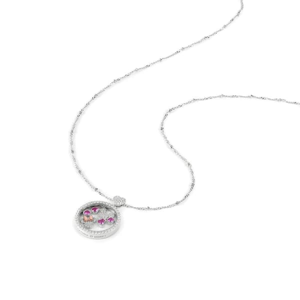 Disney Mickey &#38; Minnie necklace silver