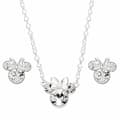 Miniatyrbild 1 av 4: Disney Minnie Set necklace + earrings silver