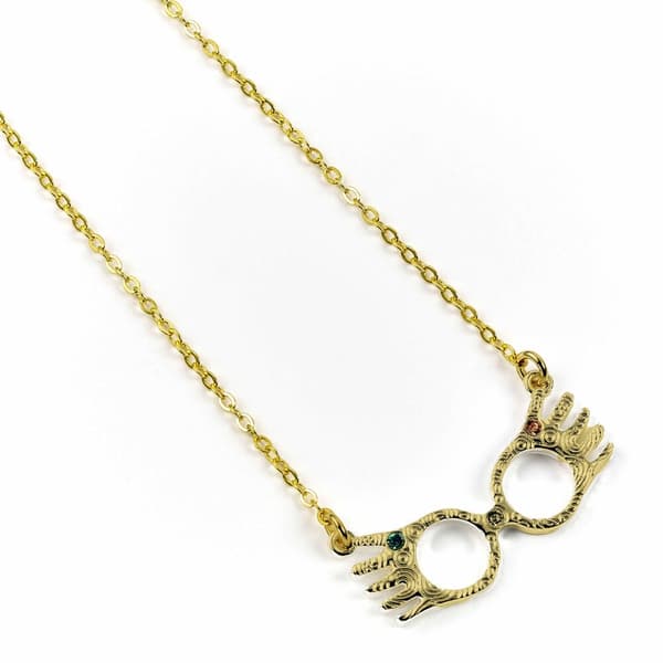Harry Potter Luna Lovegood Glasses Necklace + Christmas ball