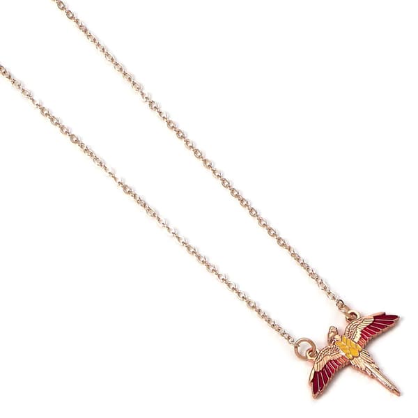 Harry Potter Fawkes necklace