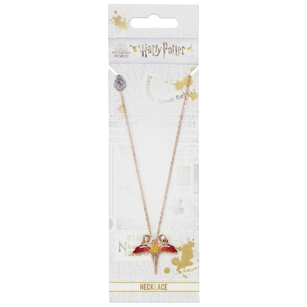 Harry Potter Fawkes necklace