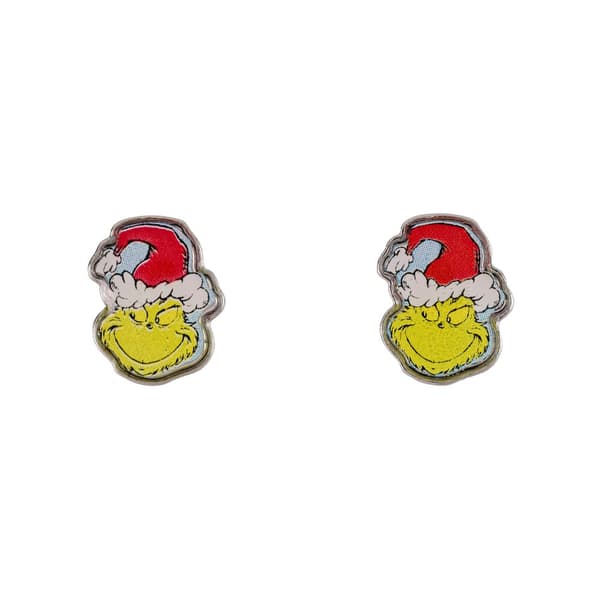 The Grinch Christmas Set necklace + earrings