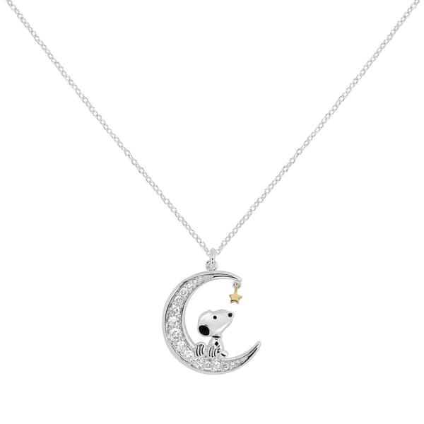 Peanuts Moon necklace