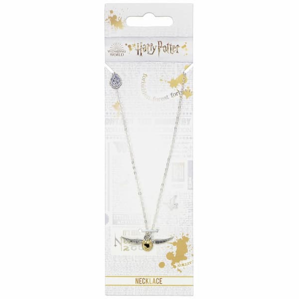 Harry Potter Golden Snitch necklace