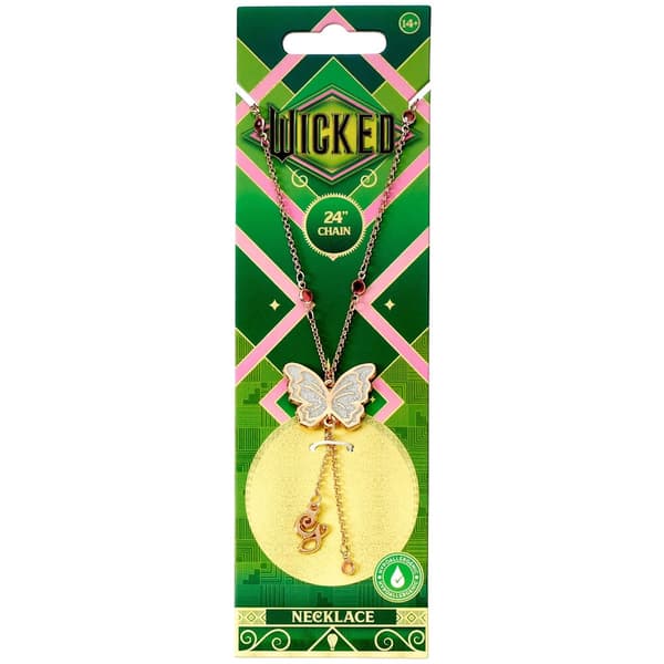Wicked Glinda Butterfly necklace