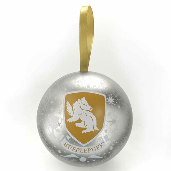 Harry Potter Hufflepuff Necklace + Christmas ball